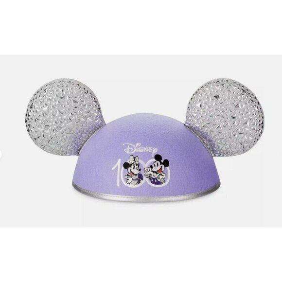 Disney‎ Parks Disney 100 Years of Wonder Mickey Minnie Mouse Ears Hat - Picture 1 of 9